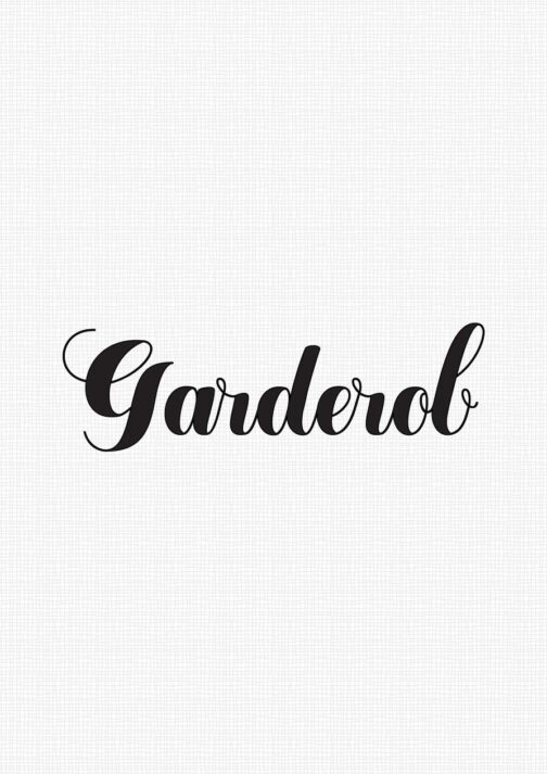 Väggord Garderob